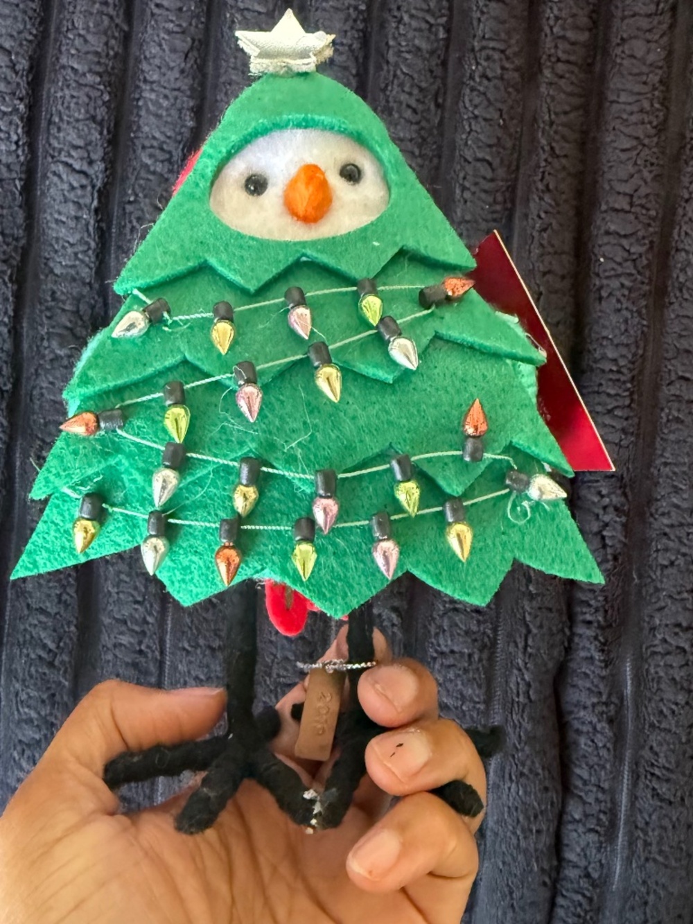 Target 2019 Wondershop Featherly Friends DECKARD Christmas Tree Fabric Bird